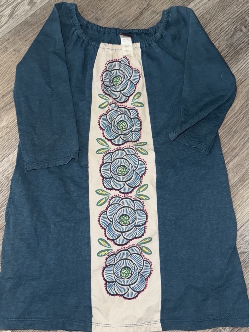 Tea Girls Floral Dress Size 5